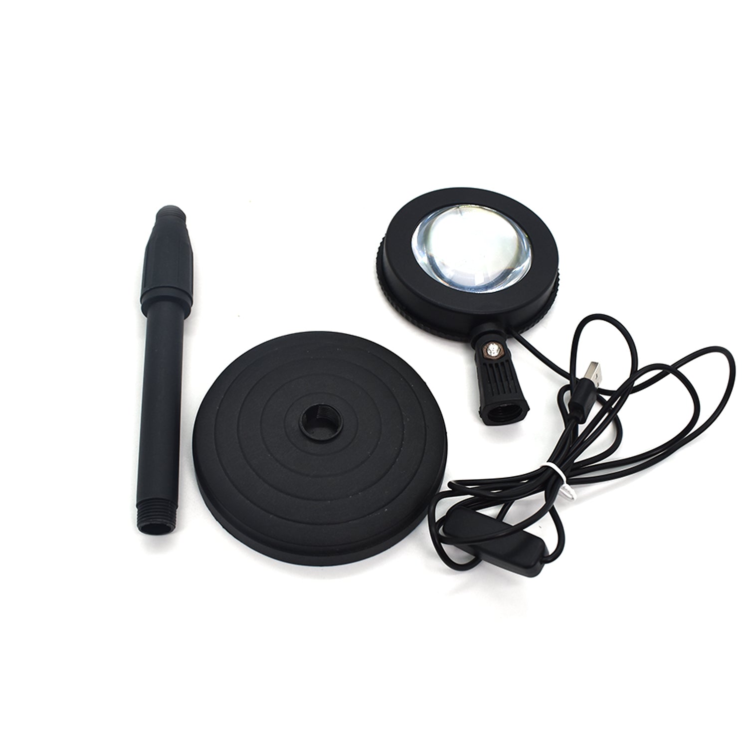 Four colors sunset projection lamp, LED night light, different perspectives. Four colors sunset projection lamp, LED night light, different perspectives.